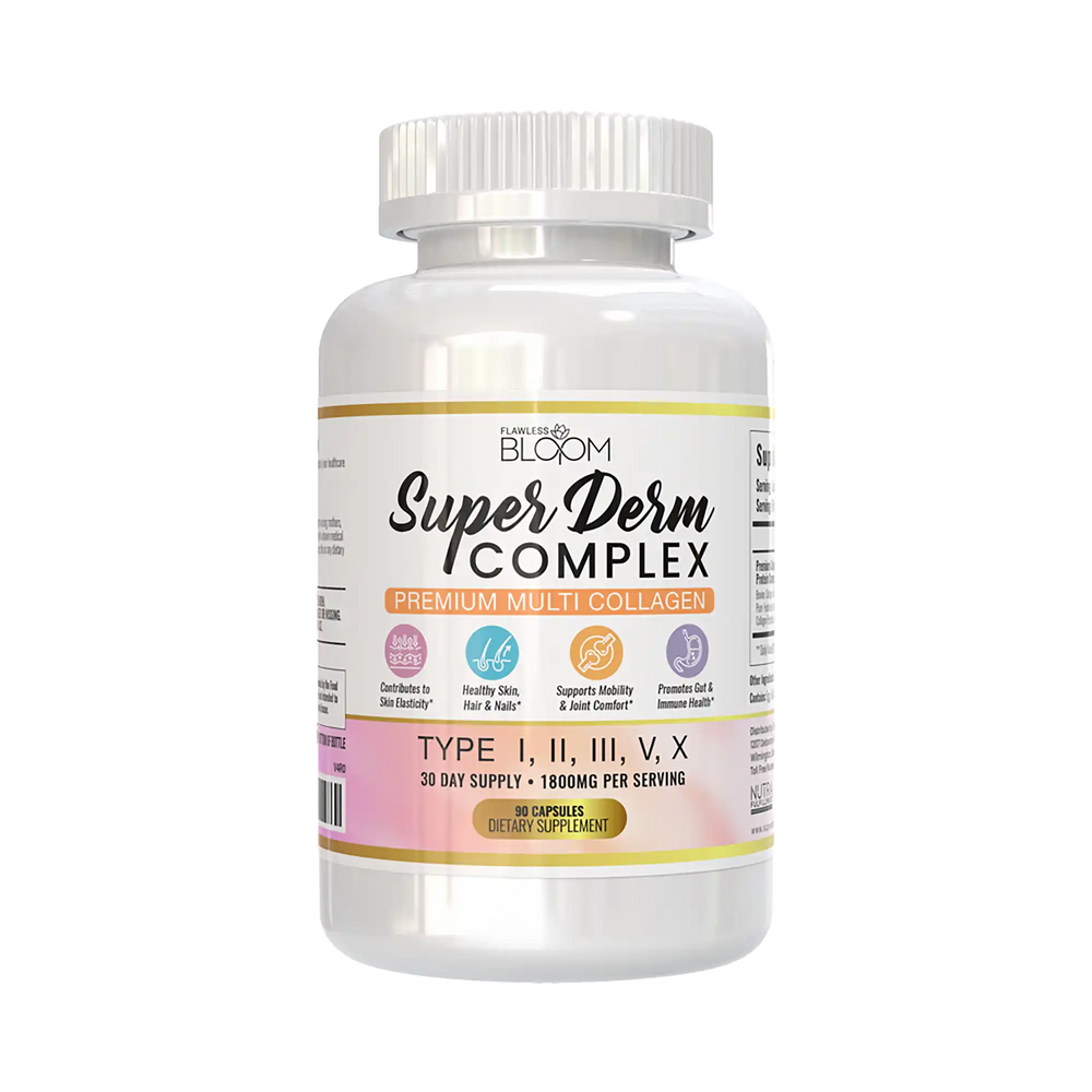 Super Derm Complex - Collagen Dietary Supplement (90 Capsules)