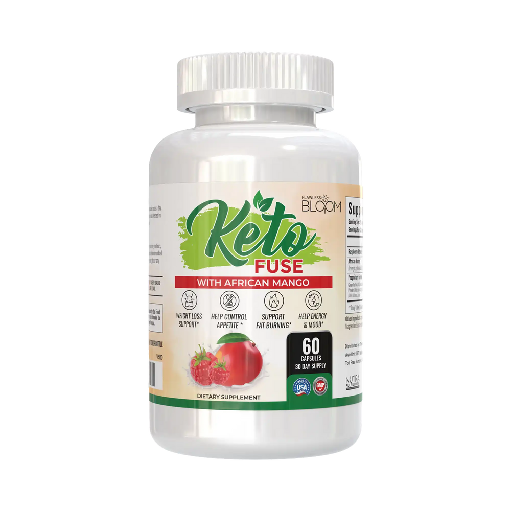 KetoFuse With African Mango - Dietary Supplement (60 Capsules)