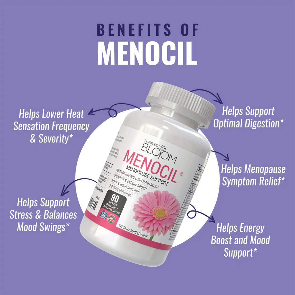 Menocil - Menopause Support Formula with Natural Ingredients